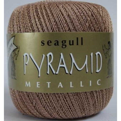 Háčkovací příze Pyramid  (Maxi) metalizovaná - 100g