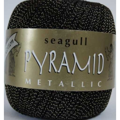 Háčkovací příze Pyramid  (Maxi) metalizovaná - 100g