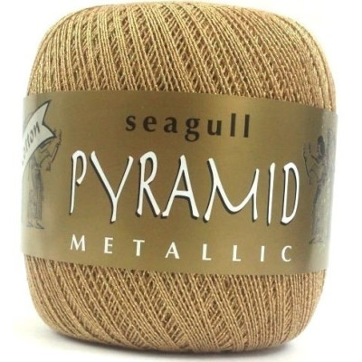 Háčkovací příze Pyramid  (Maxi) metalizovaná - 100g