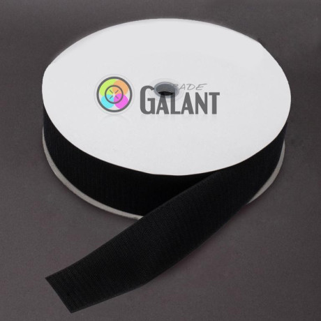 Velcro 50mm - colour: 170 (black) - Hooks - 25m/roll