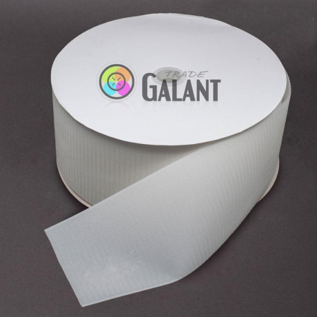 Suchý zip 107mm - barva: 990 (bílá) - háček - 25m/kolo