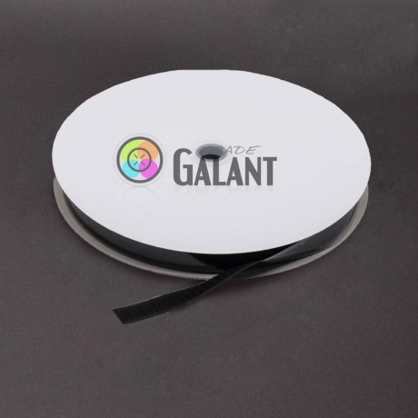 Velcro Selfadhesive 20mm - colour: 170 (black) - Hooks  - 25/roll