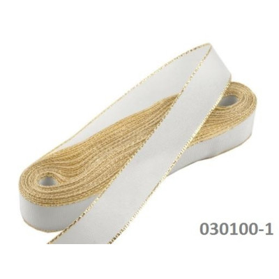 Taffeta Ribbon with Lurex (117 240 151-2) 15mm - 10m/bunch