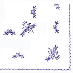 Pre-printed Cotton Tablecloth 140x120cm - M38 - 1pcs