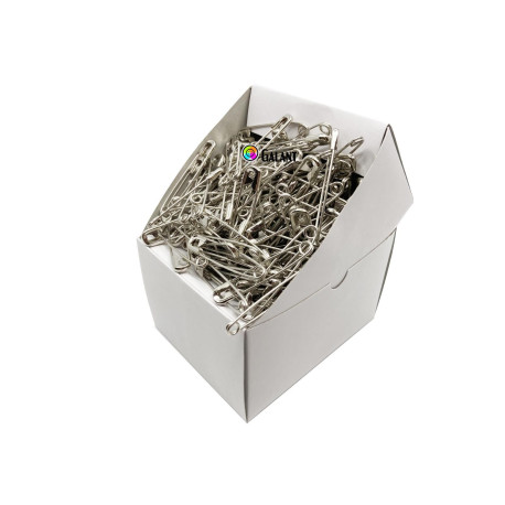 Špendlíky zavírací ocelové PREMIUM - 60x1,35mm - niklované -  432ks/krabička (sypané)