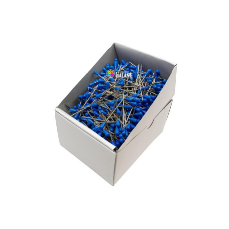 Houzeau (upholsterer) Pins 60x1,20mm - blue - 1000pcs/box