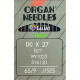 Industrial Machine Needles ORGAN DCx27 SES (B27 SES) - 065/9 - 10pcs/card