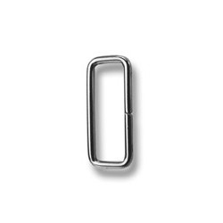 Saddlery loops 45 - 4502201 - (welded) - nickel plated - 500pcs/box