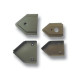 Webbing End - 4806100 (H675) - zinc plated - 1000pcs/box