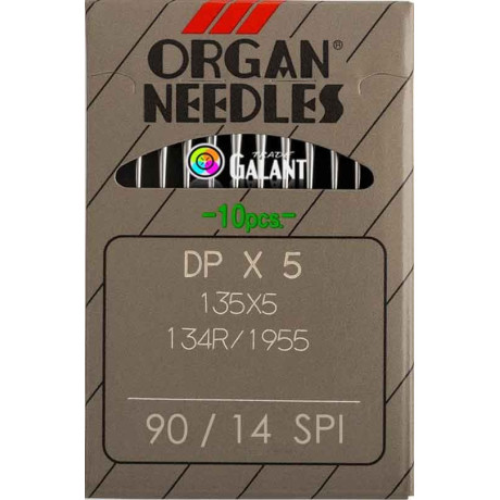Jehly strojové průmyslové ORGAN DPx5 SPI - 90/14 - 10ks/karta