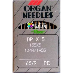 Jehly strojové průmyslové ORGAN DPx5 PD Titan-Nitrid - 65/9 - 10ks/karta