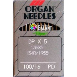Jehly strojové průmyslové ORGAN DPx5 PD Titan-Nitrid - 100/16 - 10ks/karta