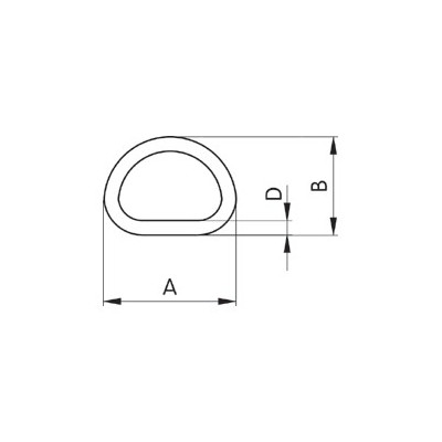 Shoe Eyes - 3000700 (40134) - nickel plated - 5000pcs/box