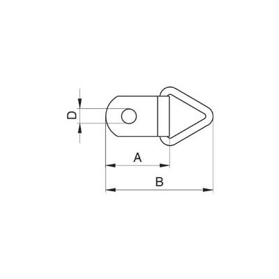 Obuvní očka - 3000300 (40683) - niklované - 1000ks/krabička