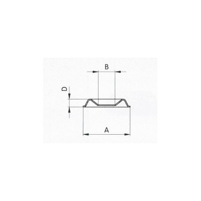 Filler - 4528100 (40378/6) - nickel plated - 5000pcs/box