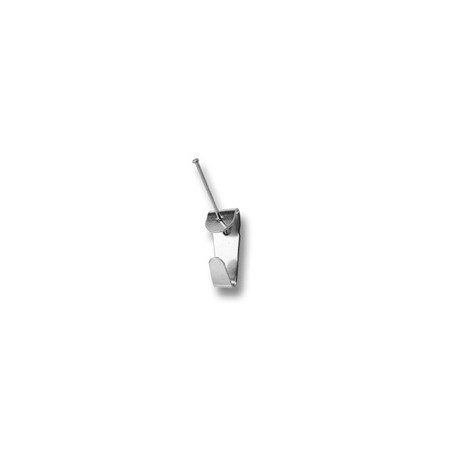 "IXA"  Hook - 5509200 (40425/3) - nickel plated - 100pcs/box