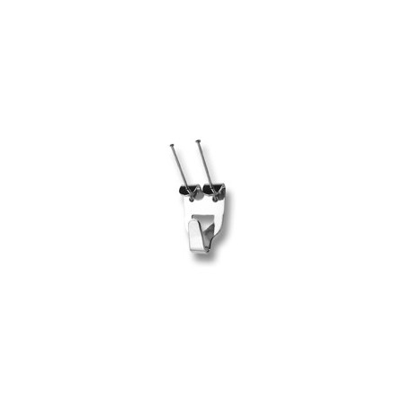"IXA"  Hook - 5509400 (40425/5) - nickel plated - 100pcs/box