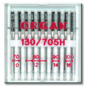 Machine Needles ORGAN UNIVERSAL 130/705H - Assort - 10pcs/plastic box