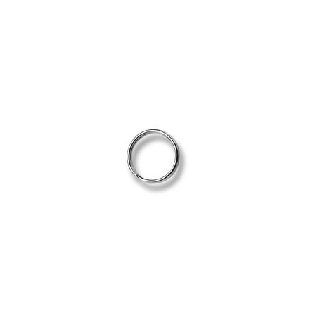 Klíčové kroužky - 5701600 (40615/12) kalené - niklované - 1000ks/krabička