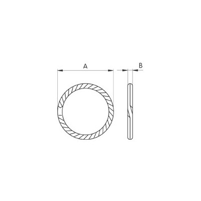 Key Ring - 57005300 - nickel plated - 200pcs/box