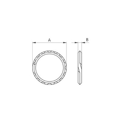 Key Ring - 57006800 - nickel plated - 200pcs/box