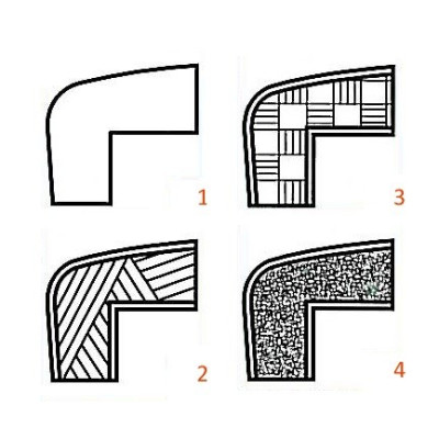 Opaskové přezky 3573/25C kalené - niklované - 144ks/krabička