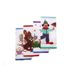 Childrens handkerchief C06 - 6pcs/bag