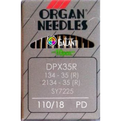 Jehly strojové průmyslové ORGAN DPx35 PD Titan Nitrid - 110/18 - 10ks/karta