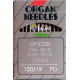 Industrial machine needles ORGAN DPx35 PD Titan Nitrid - 120/19 - 10pcs/card