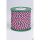 Twisted cord - tricolor 1,6 mm - 100 m