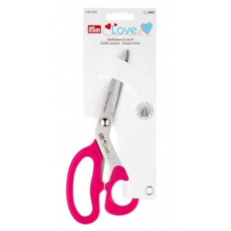 Nůžky krejčovské 21 cm MIKROZUB Prym LOVE - 1ks