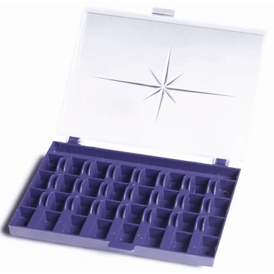 Bobbin box for 32 bobbins (Prym)