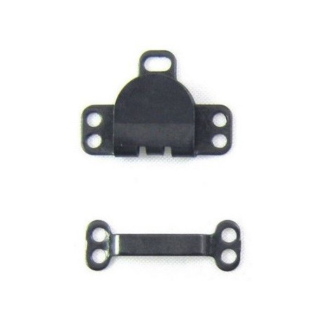 Kalhotové háky 40888 dvoudílné - niklované - 144ks/krabička