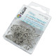 Safety Pins Gourd 22mm Nickel plated - 50pcs/pl.box