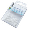 Plastic Snap Fasteners 10mm white - 20pcs/pl.box