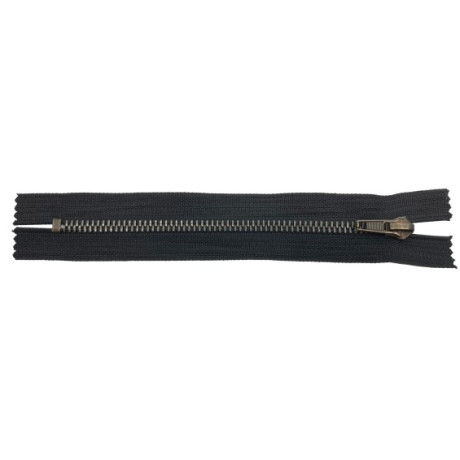 Brass Zippers P6 Old Brass closed end - 18cm - 1pcs