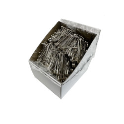 Mild Steel Safety Pins 28-40-50-56 - Nickel plated - 11/12 - 50bunches/box