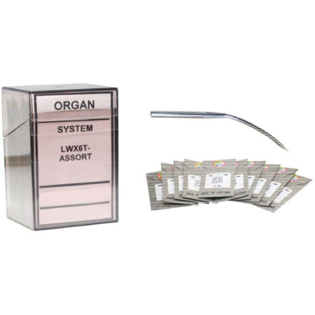 Industrial Machine Needles ORGAN LWx6T - 60/8 - 10pcs/card