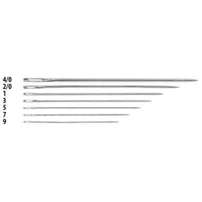 Látací jehly GT Lamm 4/0 (2,0x96) - 25ks/psaníčko, 40psaníček/krabička (1000ks)