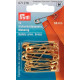 Brass Safety Pins 38mm (Prym) - 12pcs/card