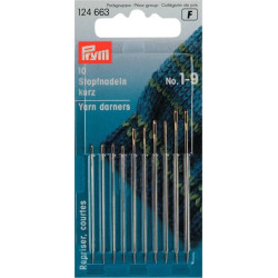 Short Darners, No. 1-9  (Prym) - 10pcs/card