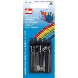 Embroidery and Beading Needles (Prym) - 25pcs/card