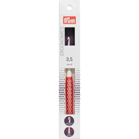 Wool crochet hook Ergo - 3,5 mm/16 cm (Prym) - 1pc/card