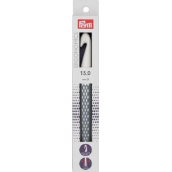 Wool crochet hook Ergo - 15 mm/18,5 cm (Prym) - 1pc/card