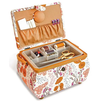 Sewing basket L Bluebells - 1pc