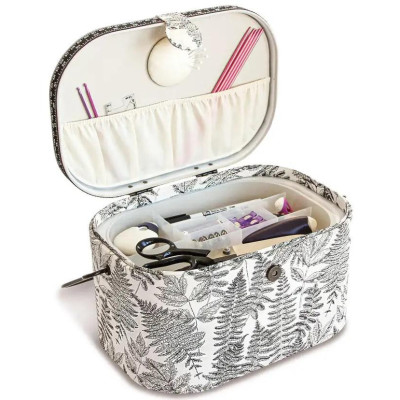 Sewing basket L oval Nature - 1pc