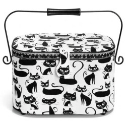 Sewing basket L Cats (Prym)