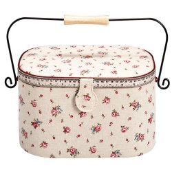 Sewing basket L Country Rose (Prym)