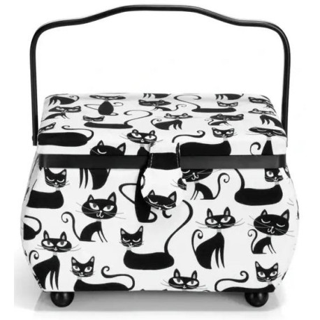 Sewing basket M Cats (Prym) - 1pc