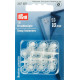 Plastic Snap Fasteners 10mm transparent (Prym) - 18pcs/card